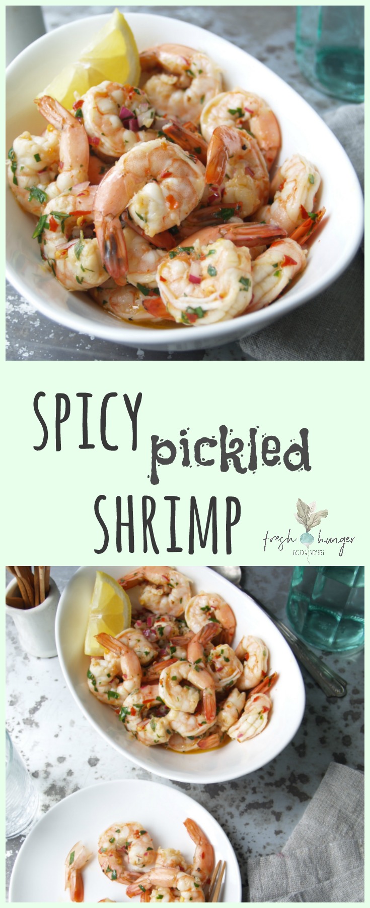 spicy pickled shrimp