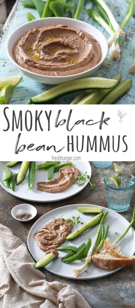Smoky Black Bean Hummus