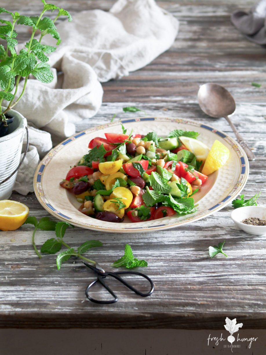 Tomato, Caper & Olive Salad