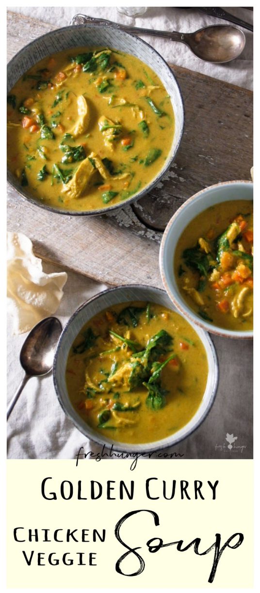golden curry chicken soup