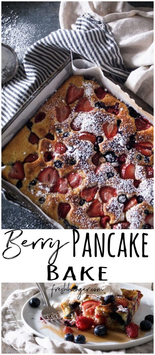 Berry Pancake Bake