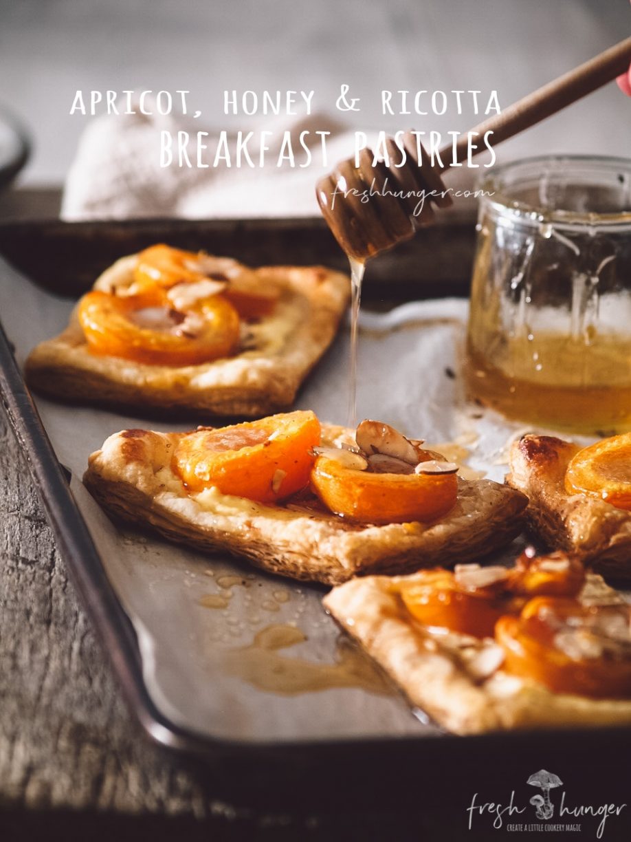 apricot ricotta breakfast pastries