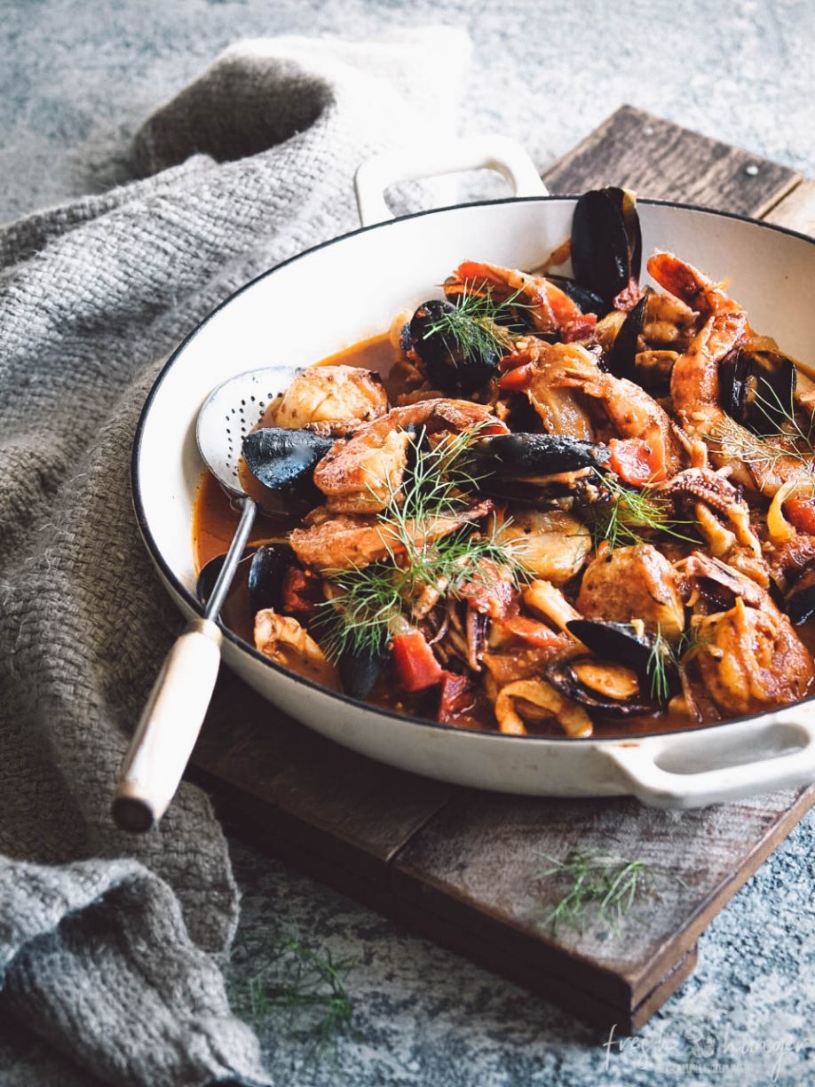 TOMATO FENNEL SEAFOOD STEW